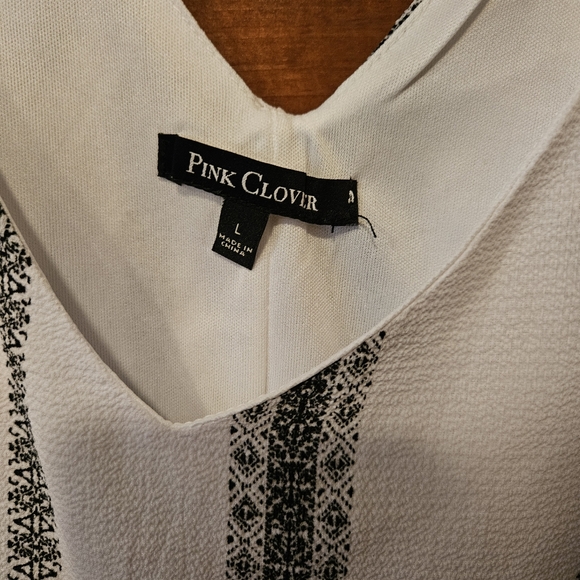 PINK CLOVER blouse size Large - Picture 4 of 6